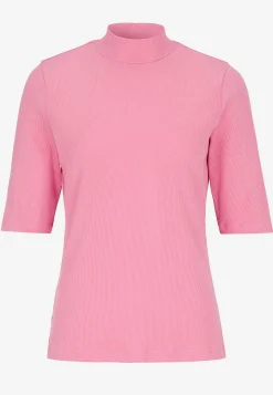 Discount Ribbad topp med polokrage Tröjor & Cardigans|Toppar & T-Shirts