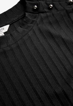 Outlet Ribbstickad klänningstunika Klänningar & Kjolar|Plus Size