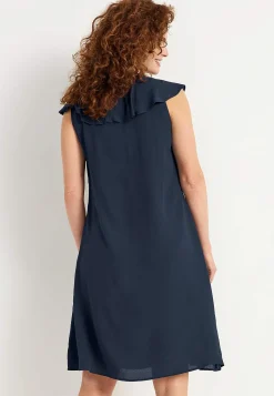 Best Ärmlös klänning med volang Klänningar & Kjolar|Plus Size