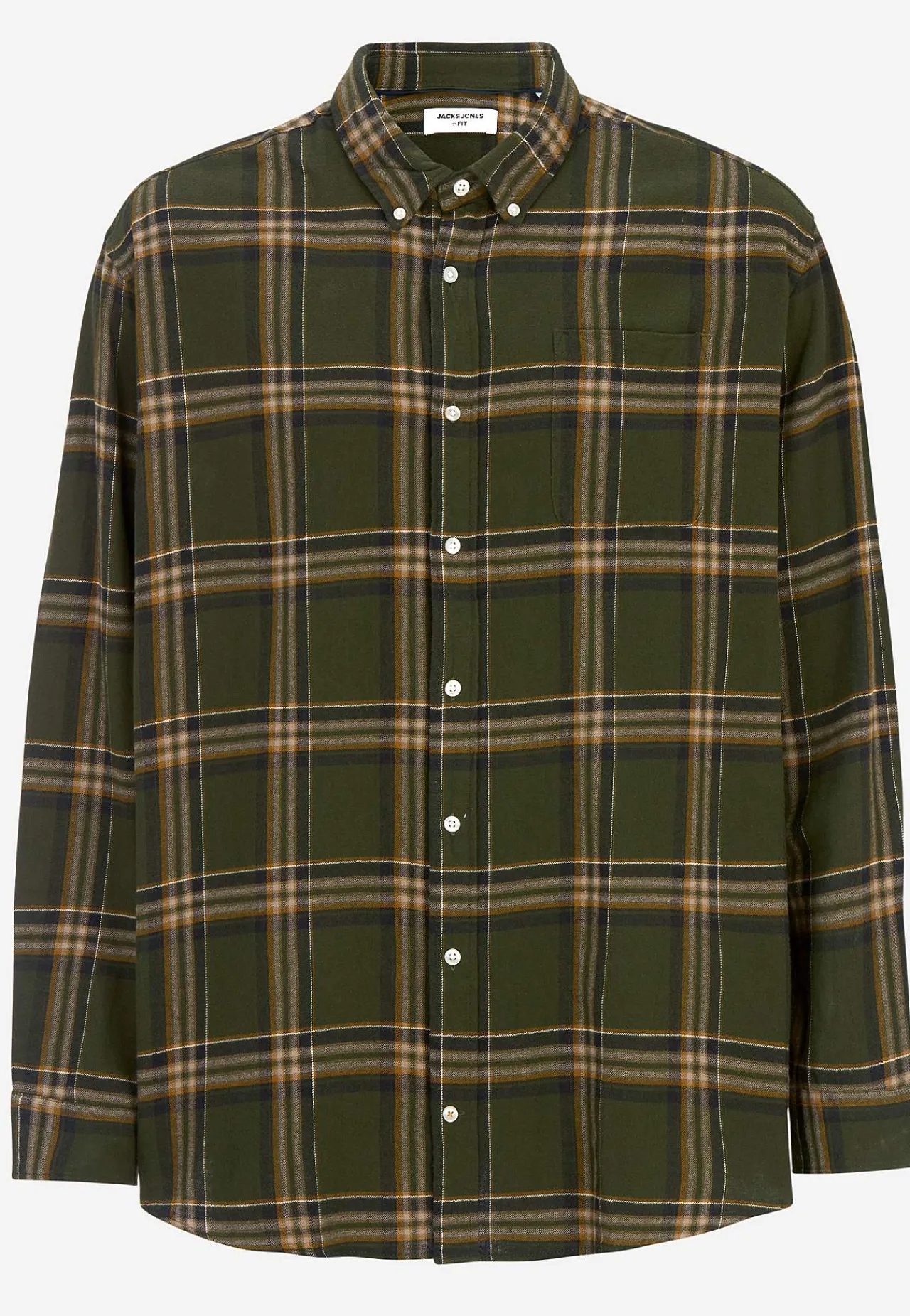 Best Rutig flanellskjorta Skjortor|Plus Size