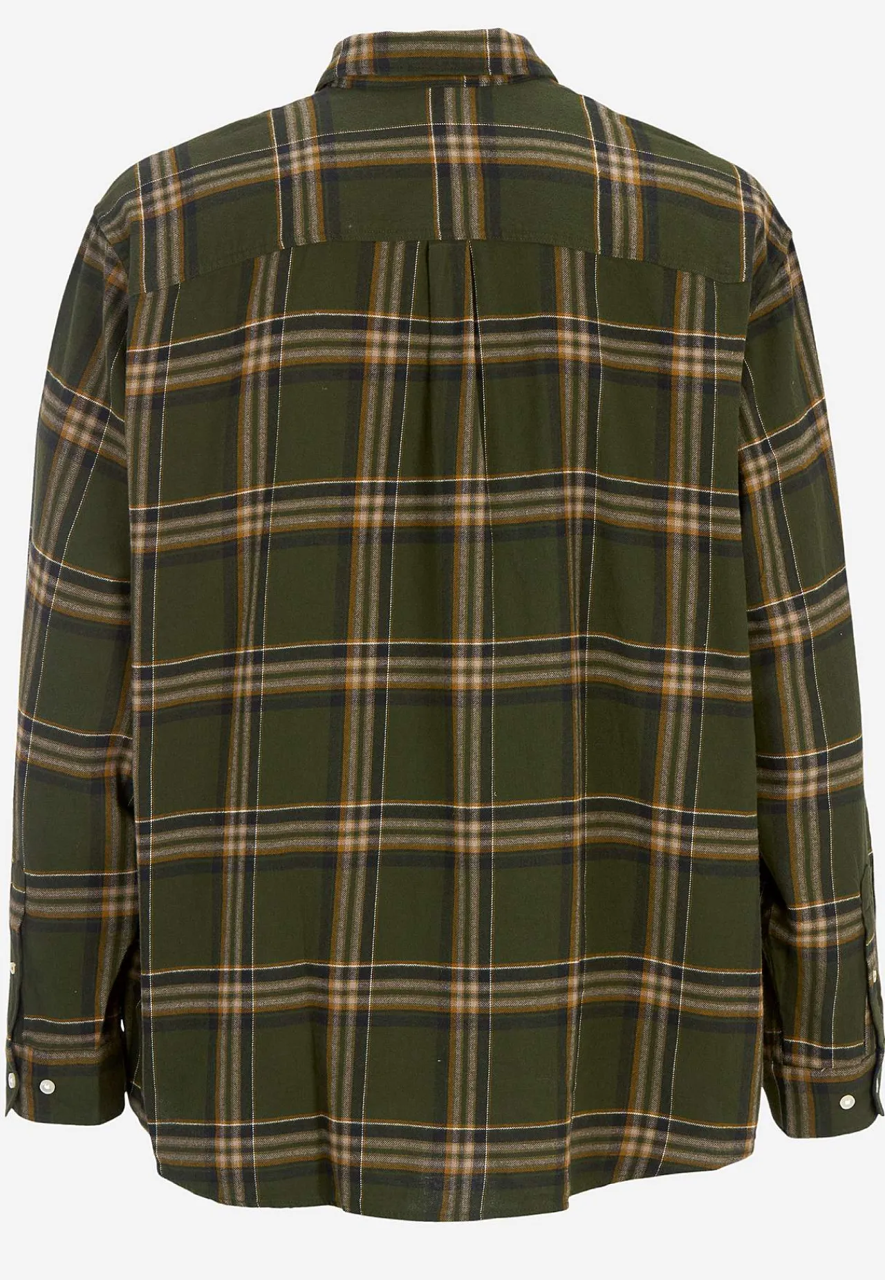 Best Rutig flanellskjorta Skjortor|Plus Size