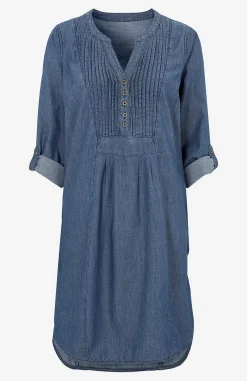 Sale Rymlig jeansklänning Klänningar & Kjolar|Jeansplagg