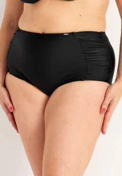 Online Rynkad bikinitrosa med hög midja Honolulu Badkläder|Plus Size