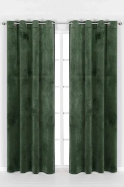 Discount Sammetslängder med öljetter 2-pack Gardiner|Flerpack