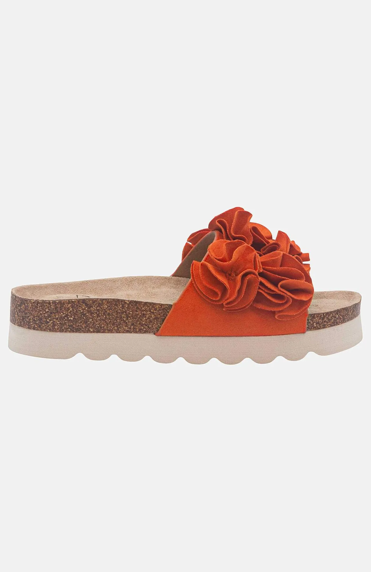Sandal med dekorativ rem Sandaler