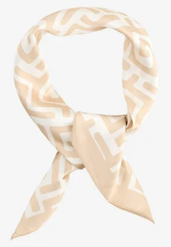 Clearance Scarf i mönstrad satäng Accessoarer