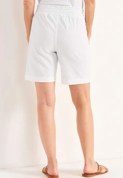 Discount Shorts i tvättad bomull Byxor|Shorts