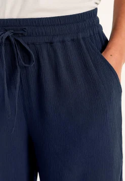Clearance Shorts i viskoscrêpe Byxor|Shorts