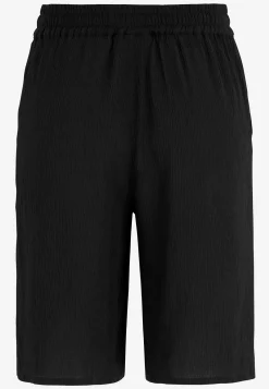 Shorts i viskoscrêpe Byxor|Shorts