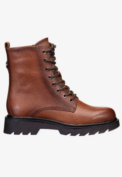 Skinnkänga med dragkedja Kängor & Boots|Skinnskor