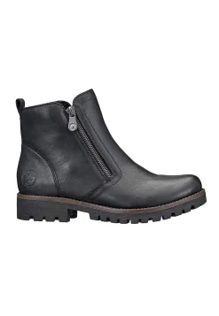 Clearance Skinnkänga med dubbla dragkedjor Kängor & Boots|Vinterskor