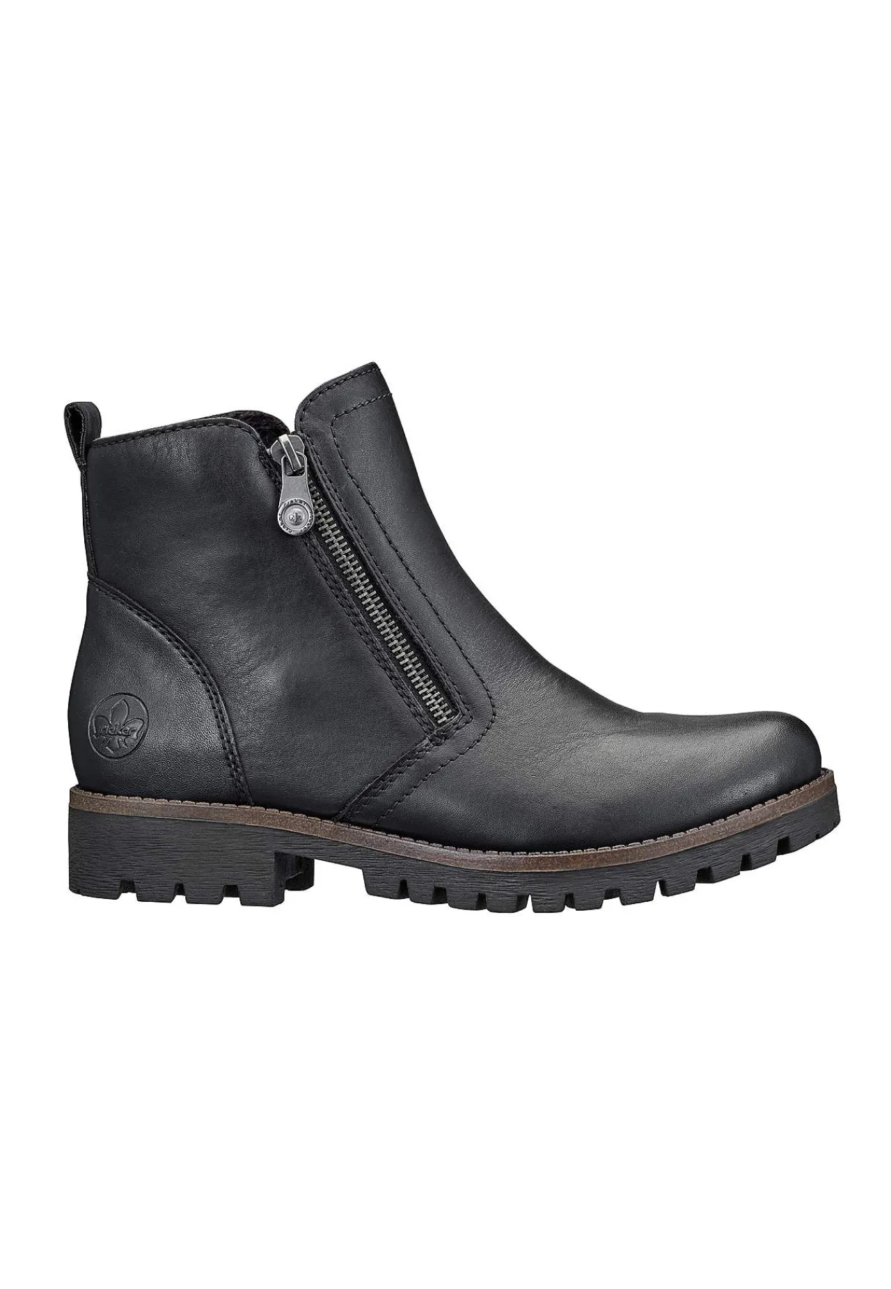 Clearance Skinnkänga med dubbla dragkedjor Kängor & Boots|Vinterskor