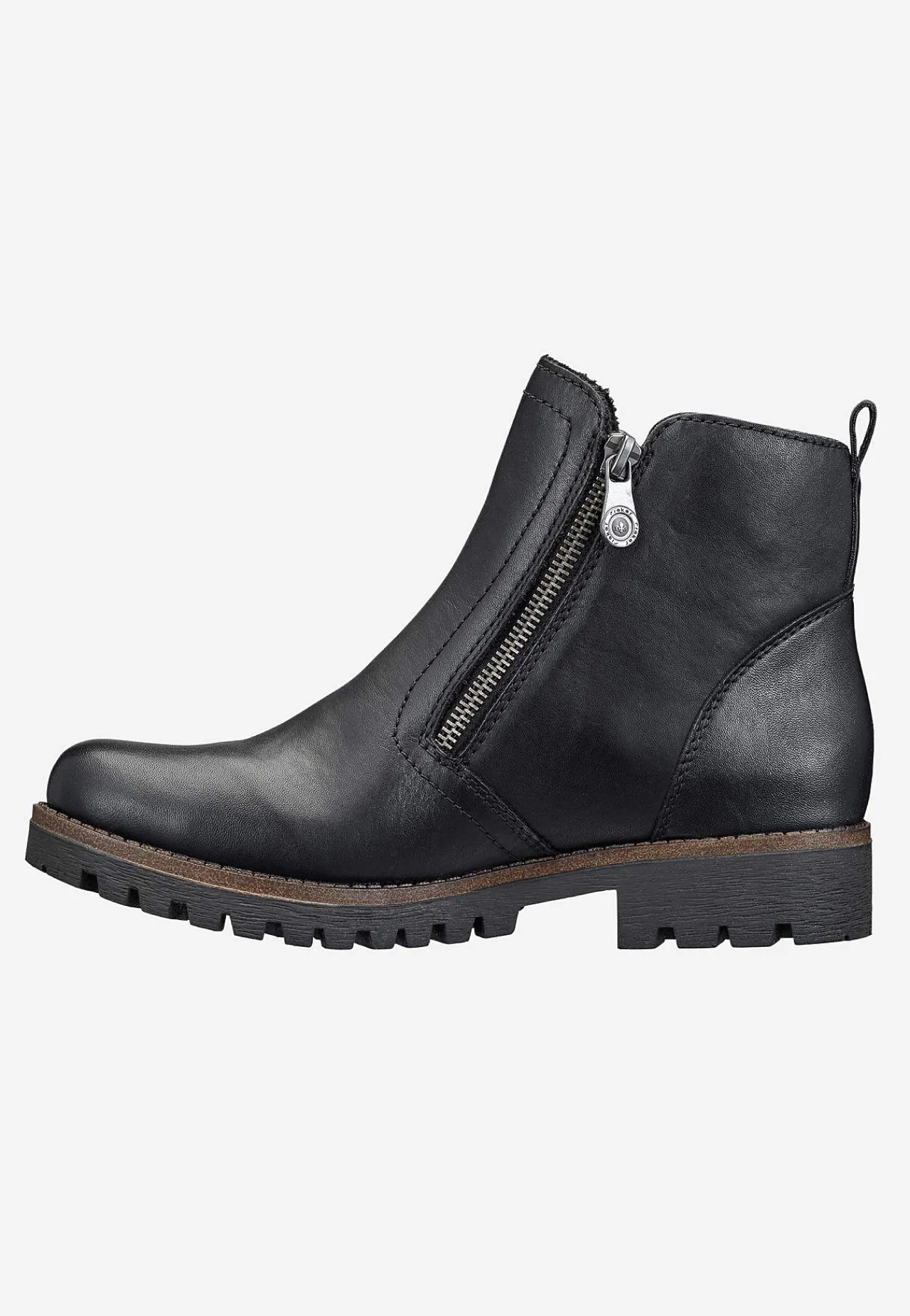 Clearance Skinnkänga med dubbla dragkedjor Kängor & Boots|Vinterskor