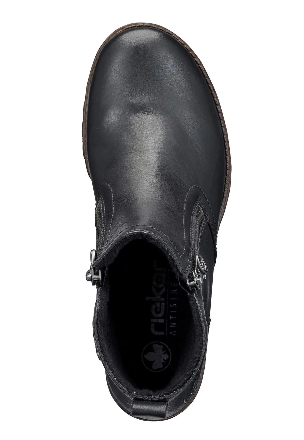 Clearance Skinnkänga med dubbla dragkedjor Kängor & Boots|Vinterskor