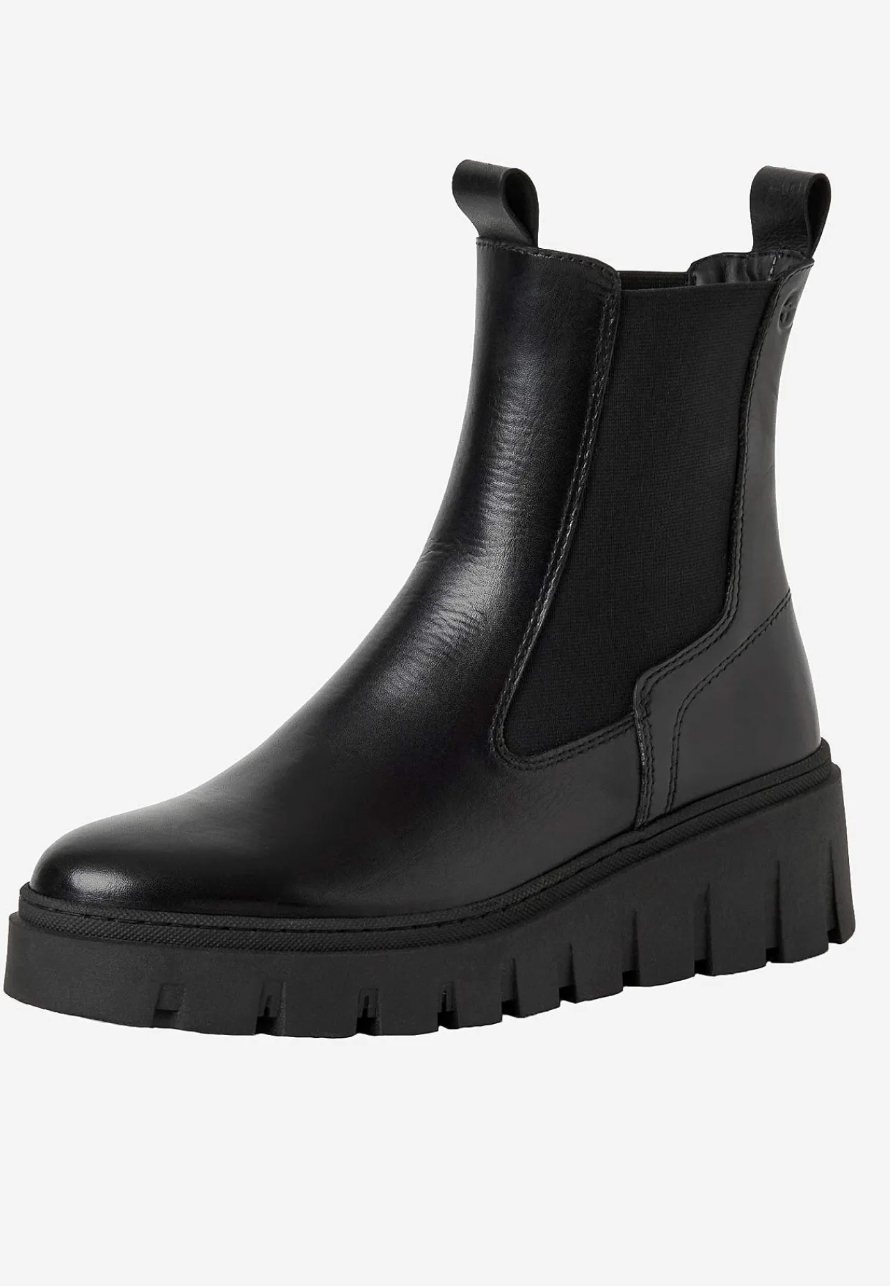 Skinnkänga med hög sula Kängor & Boots|Skinnskor