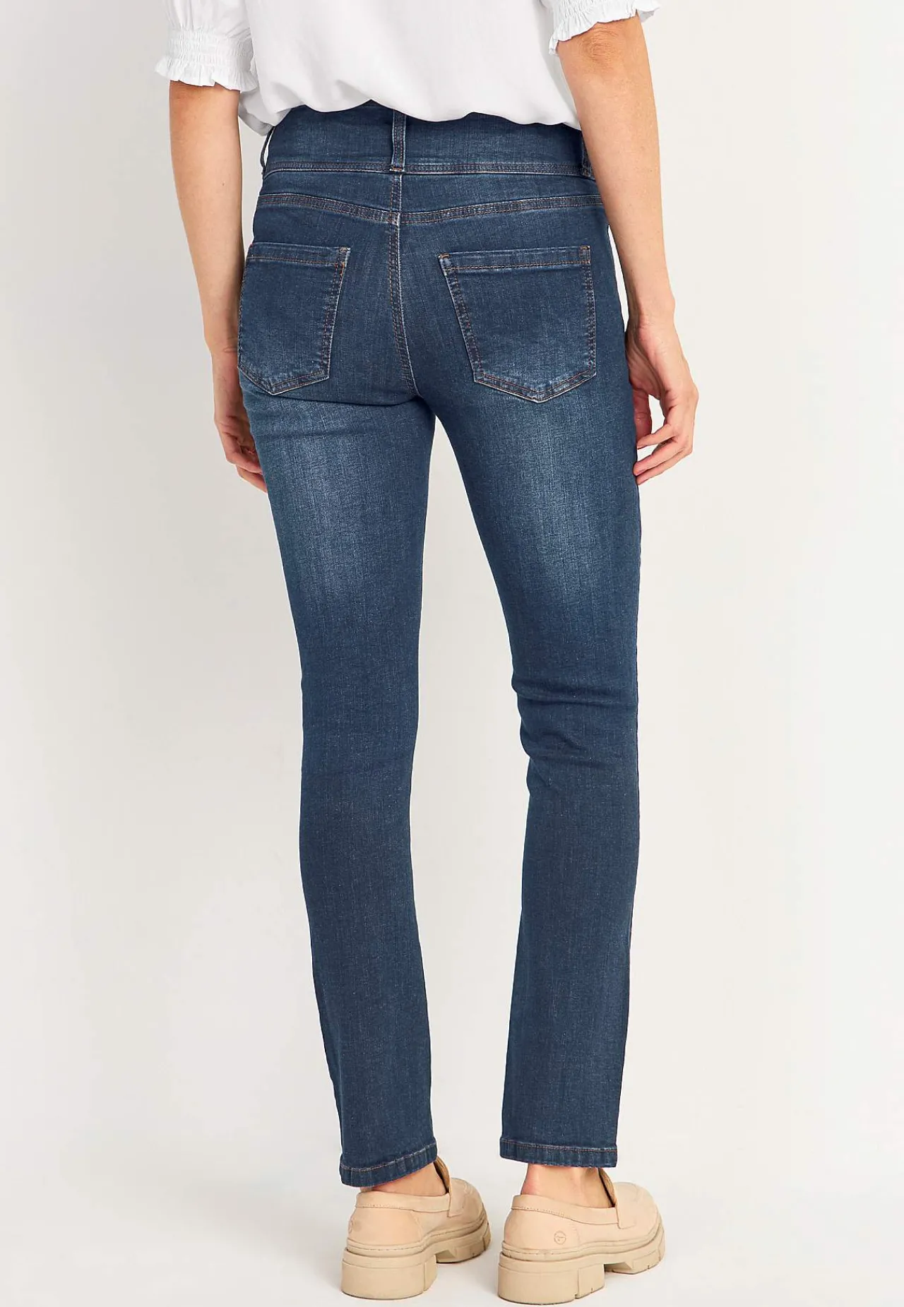 New Smala jeans med hög midja - tre längder Jennifer Byxor|Jeans