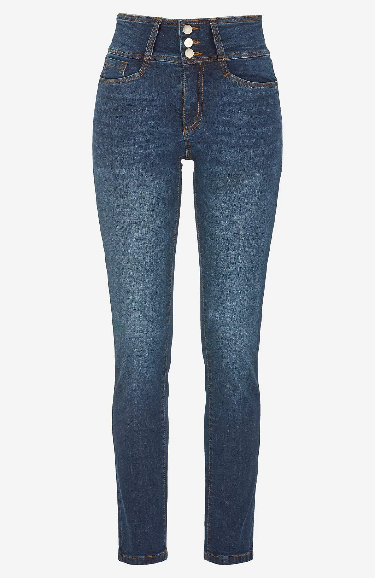 New Smala jeans med hög midja - tre längder Jennifer Byxor|Jeans