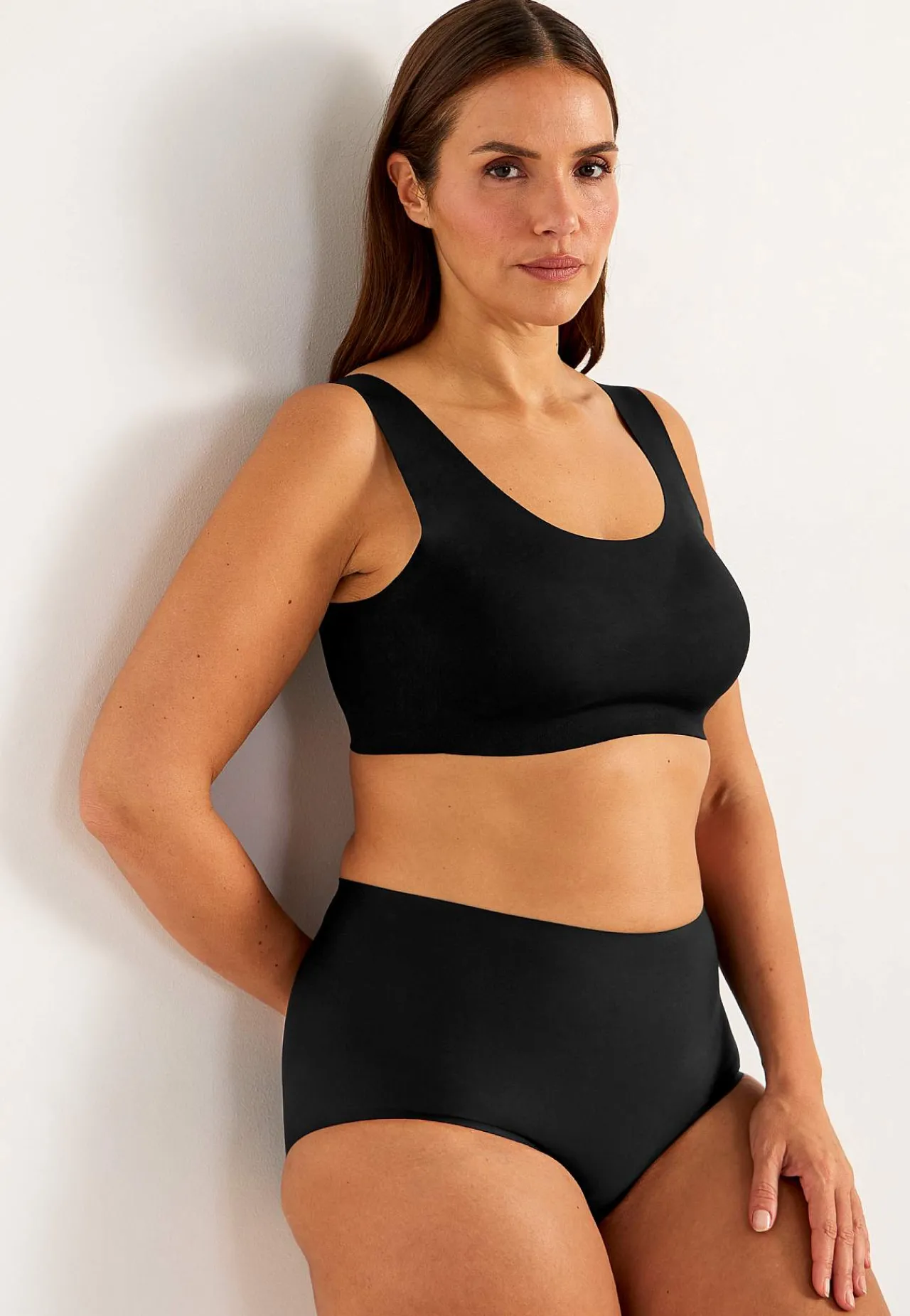 Outlet Sömlös soft-bh Basplagg|Plus Size