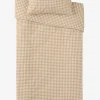 Discount Smårutigt påslakanset 150x210 cm Bäddtextilier