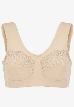 Soft-bh med broderi Lily 2-pack Basplagg|Plus Size