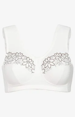 Hot Soft-bh med broderi Lily 2-pack Basplagg|Plus Size