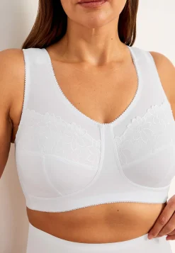 Hot Soft-bh med broderi Lily 2-pack Basplagg|Plus Size