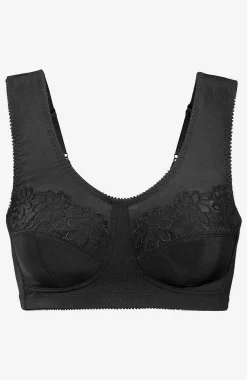 Hot Soft-bh med broderi Lily 2-pack Basplagg|Plus Size