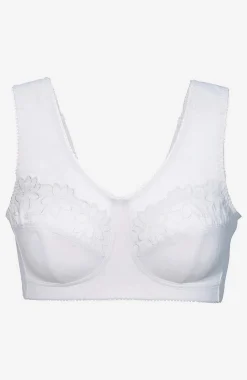 Hot Soft-bh med broderi Lily 2-pack Basplagg|Plus Size