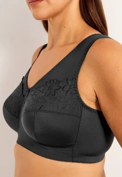Discount Soft-bh med broderi Lily 2-pack Basplagg|Plus Size