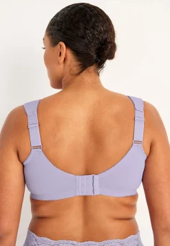 Clearance Soft-bh med broderi Lily 2-pack Basplagg|Plus Size