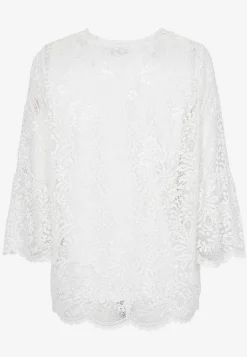 Sale Spetstopp med trumpetärm Toppar & T-Shirts|Festkläder