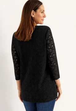 Outlet Spetstunika med rundhals Toppar & T-Shirts|Tunikor