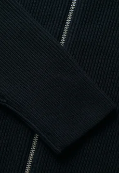 Online Stickad cardigan med dragkedja Tröjor & Hoodies