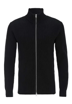 Online Stickad cardigan med dragkedja Tröjor & Hoodies