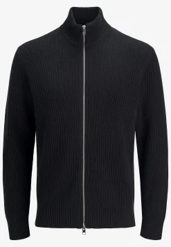 Online Stickad cardigan med dragkedja Tröjor & Hoodies