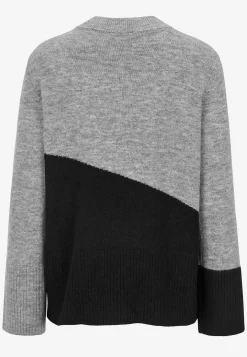 Sale Stickad tröja med rundhals Tröjor & Cardigans|Stickat