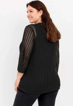 Online Stickad tunika Tröjor & Cardigans|Stickat