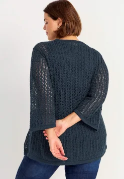 Online Stickad tunika Tröjor & Cardigans|Stickat