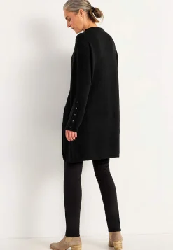 Discount Stickad tunika med slits Stickat|Tunikor