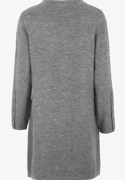 Clearance Stickad tunika med slits Stickat|Tunikor