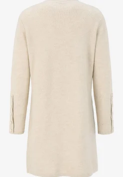 Hot Stickad tunika med slits Stickat|Tunikor