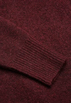 Sale Stickad tunika med slitsar Tröjor & Cardigans|Stickat
