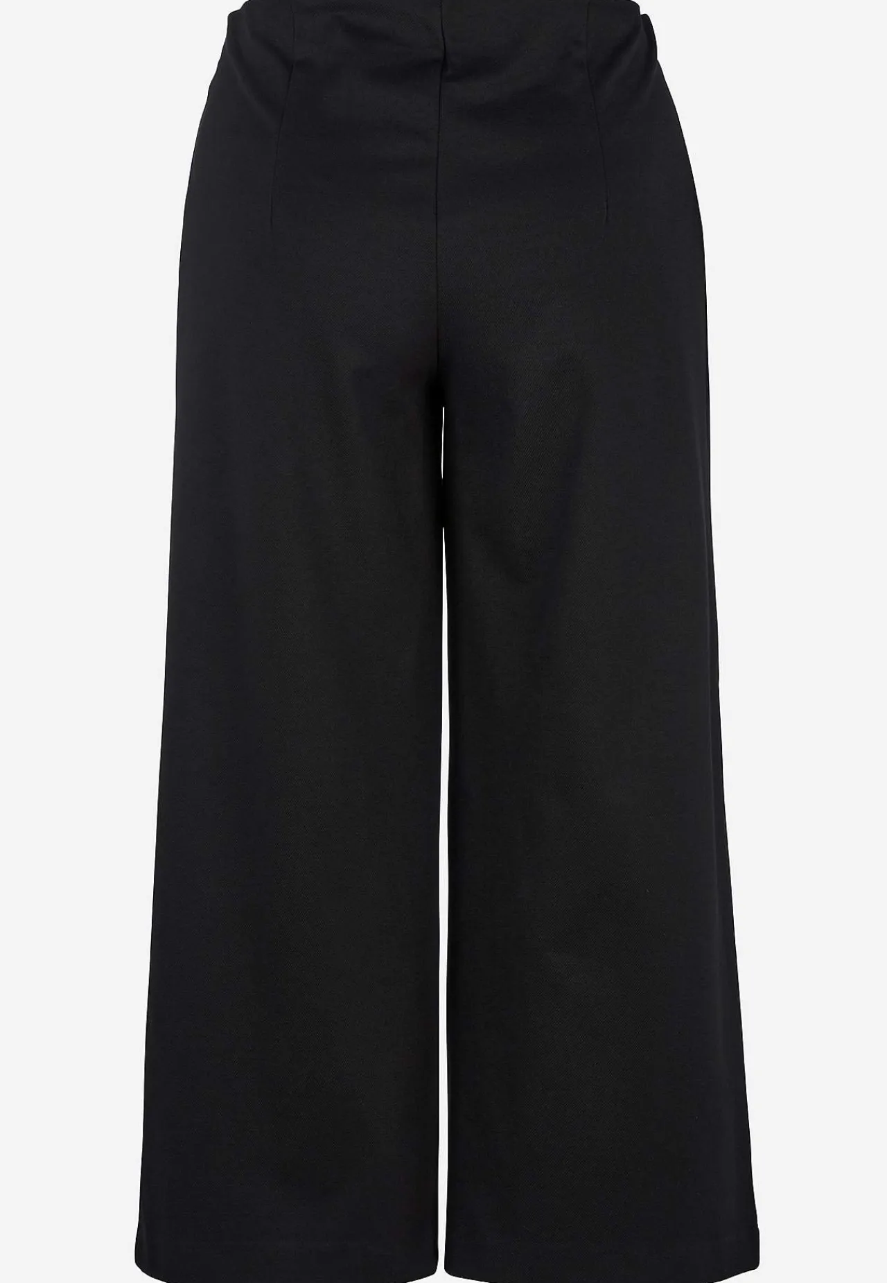 Sale Stretchig, elegant byxa med vida ben Byxor|Plus Size