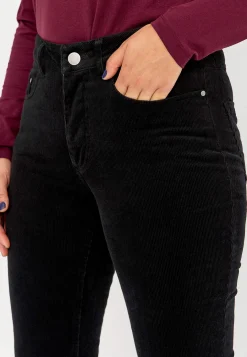 New Stretchig manchesterbyxa Byxor|Plus Size