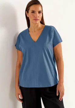 Discount Stretchig Premium trikåtopp Toppar & T-Shirts|Premium
