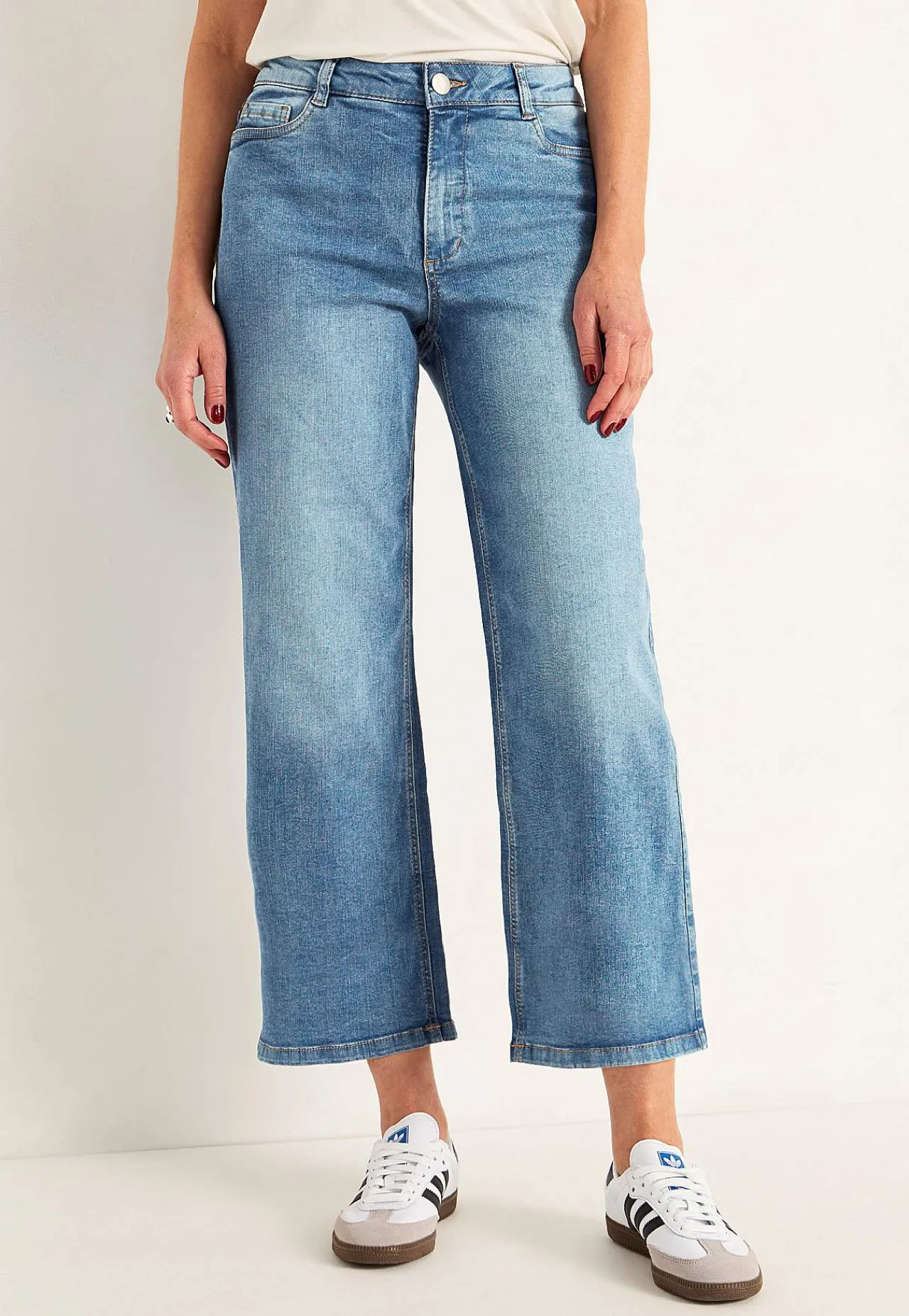 Outlet Stretchiga ankeljeans Byxor|Jeans