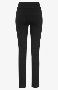Outlet Stretchiga jeggings med hög resårmidja Elin Byxor|Jeans