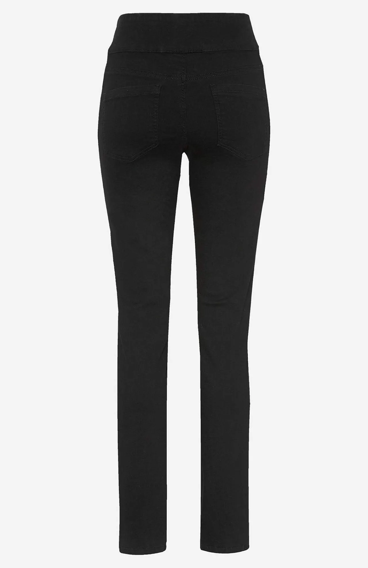 Outlet Stretchiga jeggings med hög resårmidja Elin Byxor|Jeans