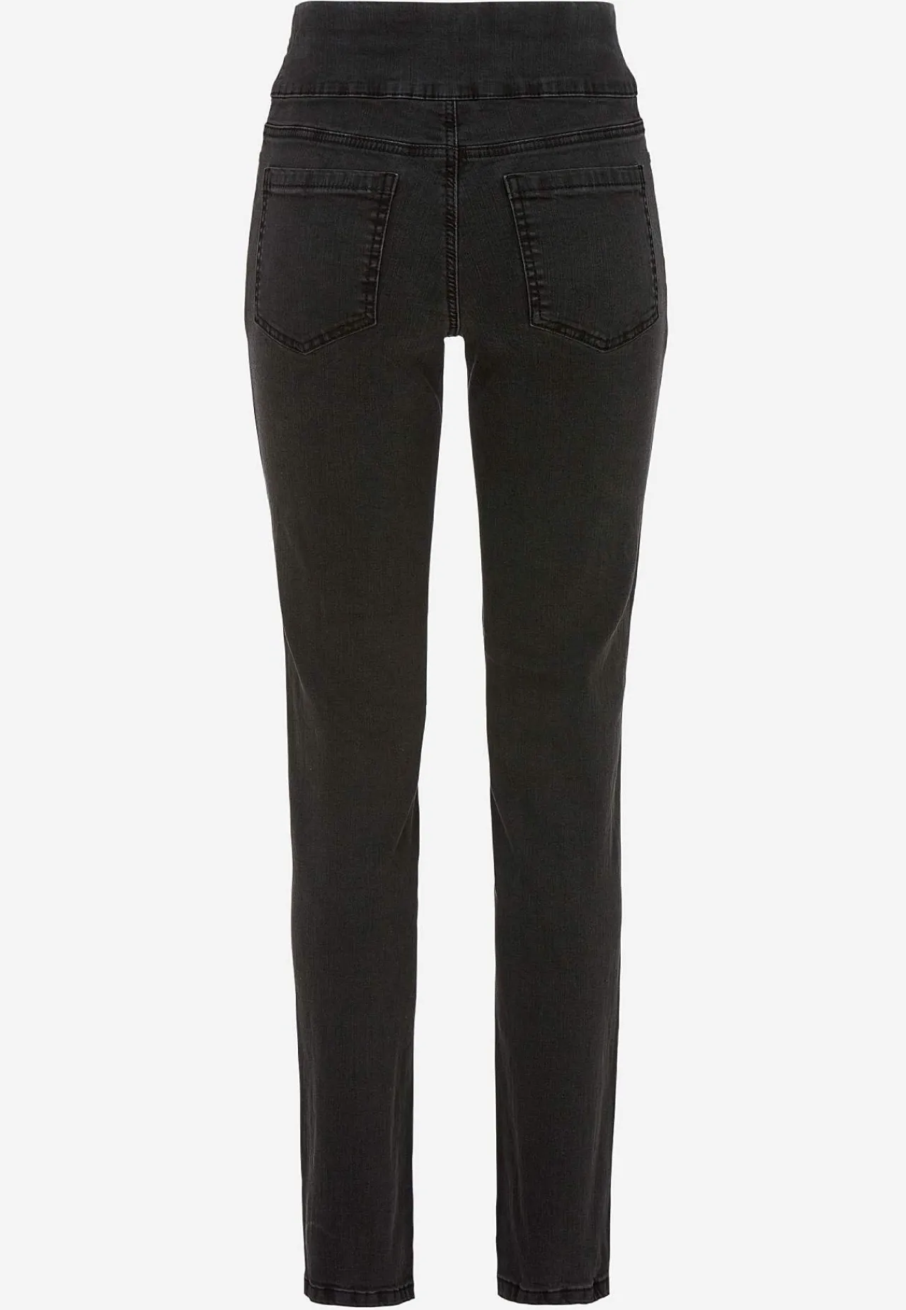 New Stretchiga jeggings med hög resårmidja Elin Byxor|Jeans