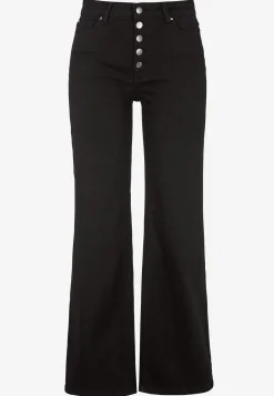 Clearance Stretchjeans med hög midja Byxor|Jeans